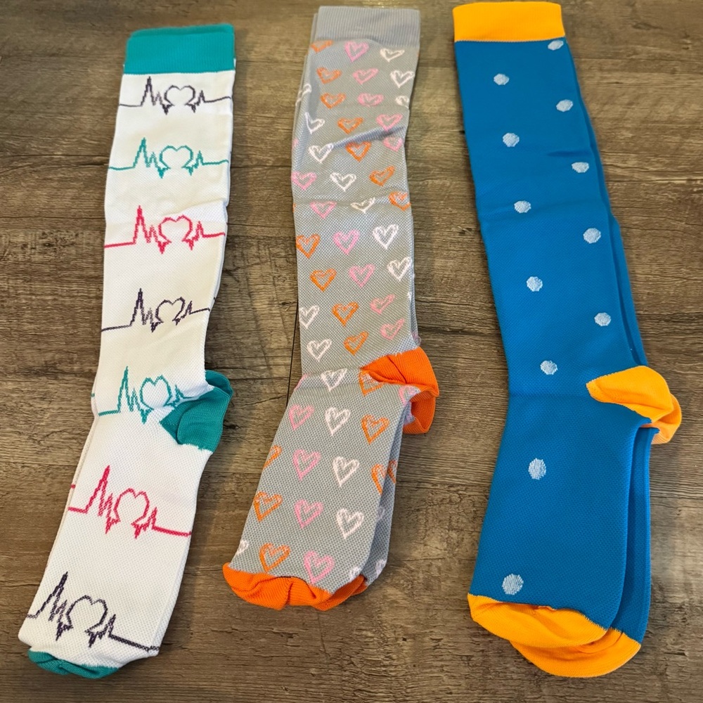 Colorful Patterned Socks Set - Picture 2 of 2